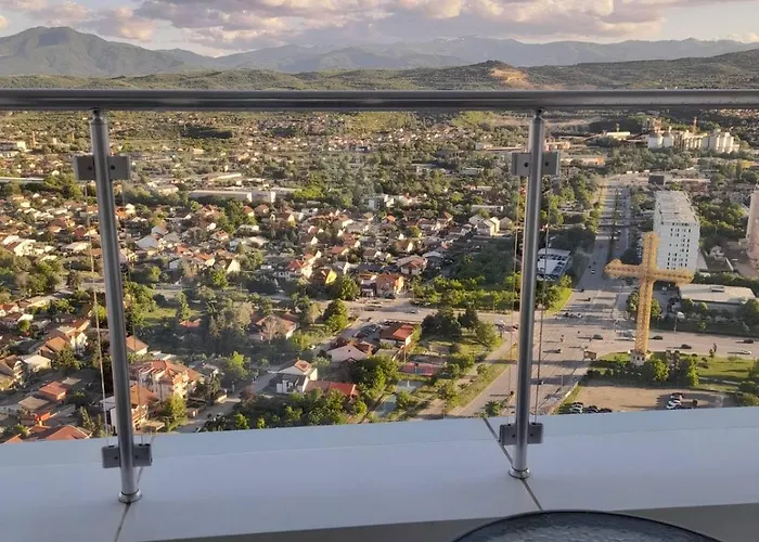 Skyline View - 35th Floor, Cevahir Tower * Skopje